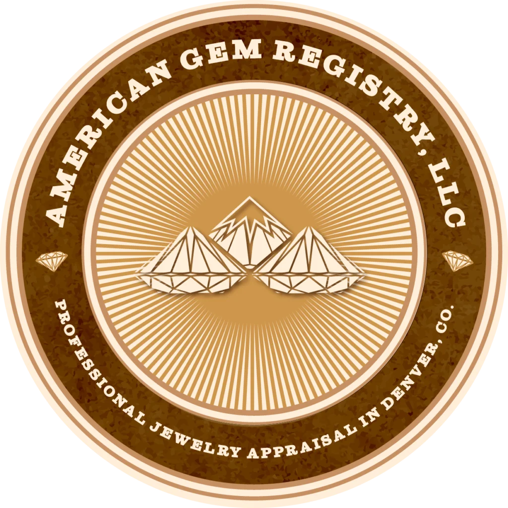 The American Gem Registry Circle Logo